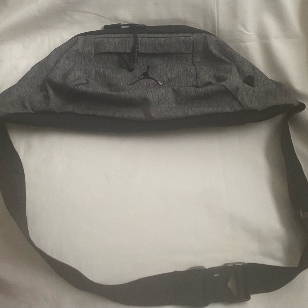 Air Jordan Gray Waist Bag/ Fanny Pack